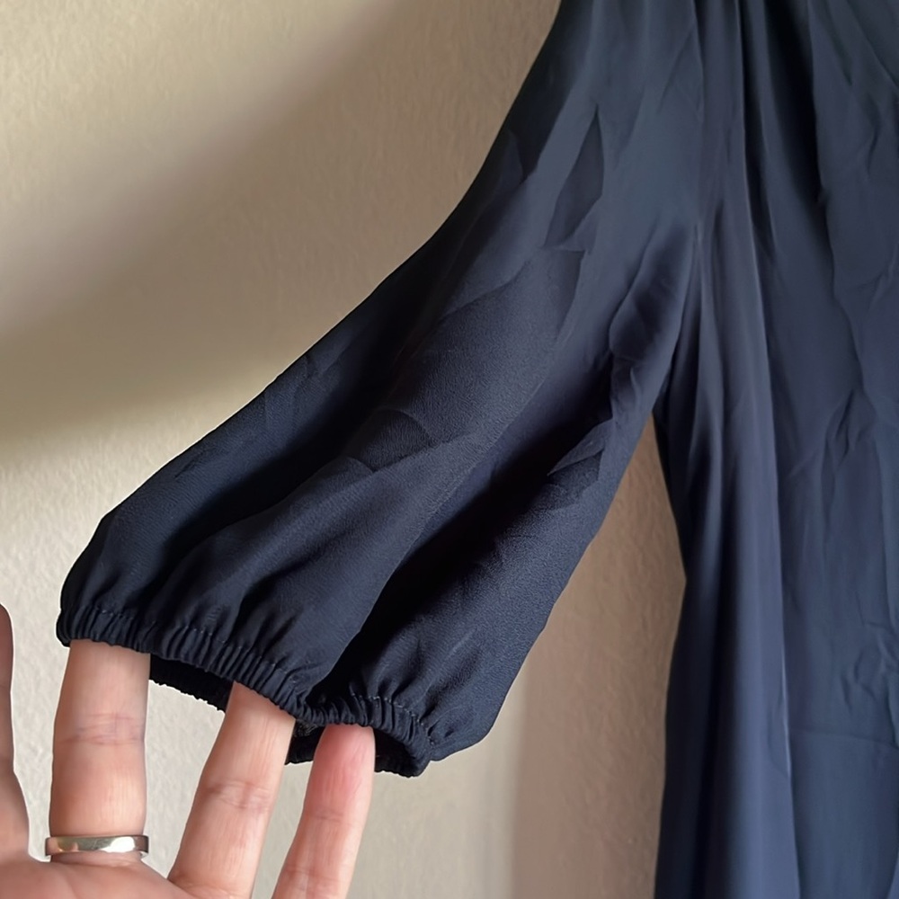 Cute navy blue dress - Picture 3 of 9